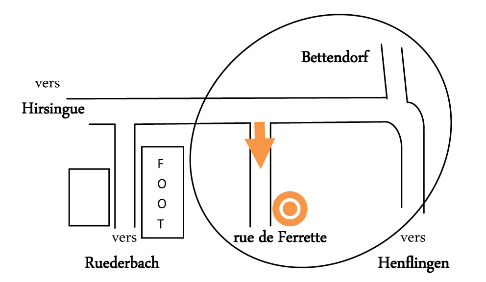 Plan d'acces Cabinet PsychoSundgau